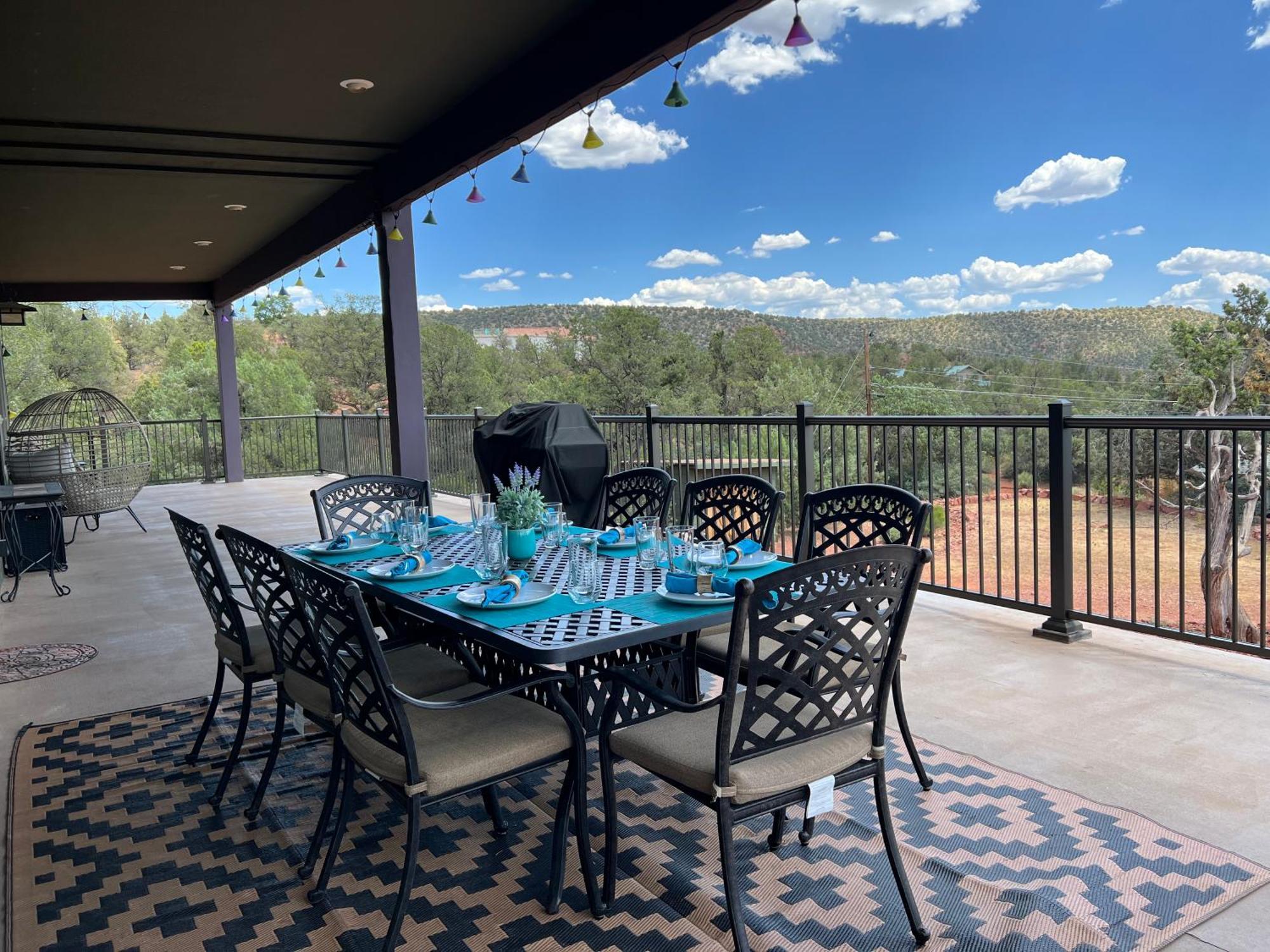 Close To Fresh Creek! Sleeps 12 ~ Amazing Views W/Serene Open Space ~ Hot Tub + Game Room ~ Trails Outside 塞多纳 外观 照片